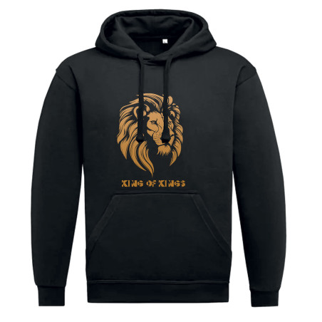 TETE DE LION KING OF KINS SWEAT SHIRT NOIR