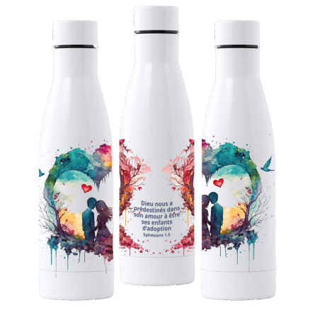 TOURBILLON D'EAU GOURDE INOX 750 ML