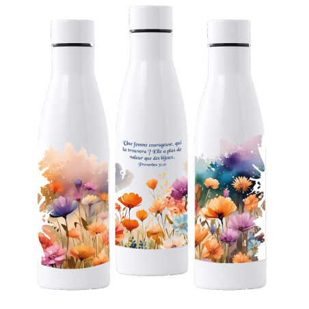 TYPO MEILLEUR PAPA GOURDE INOX 750 ML