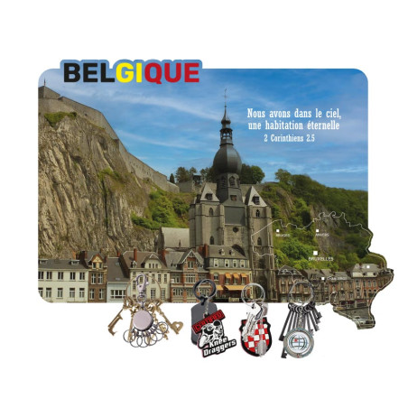 BELGIQUE  VUE PITTORESQUE  ACCROCHE-CLES