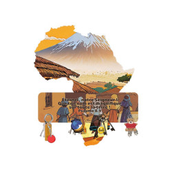 VILLAGE AFRIQUE ENFANTS ACCROCHE-CLES
