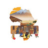 VILLAGE AFRIQUE ENFANTS ACCROCHE-CLES