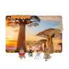 ROUTE DESERTIQUE ET BAOBABS ACCROCHE-CLES