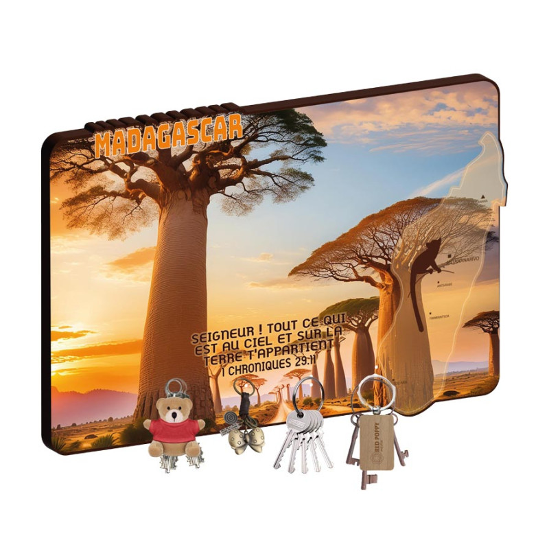 ROUTE DESERTIQUE ET BAOBABS ACCROCHE-CLES
