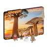 ROUTE DESERTIQUE ET BAOBABS ACCROCHE-CLES