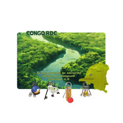 FLEUVE CONGO PAYSAGE ACCROCHE-CLES